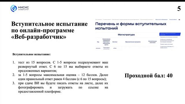 Консультация ВИ Веб-разработчик смотреть онлайн