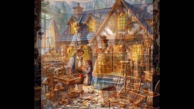 Sweet country House where Belle was born and raised. beauty and the beast. Disney princess AI Fanar смотреть онлайн