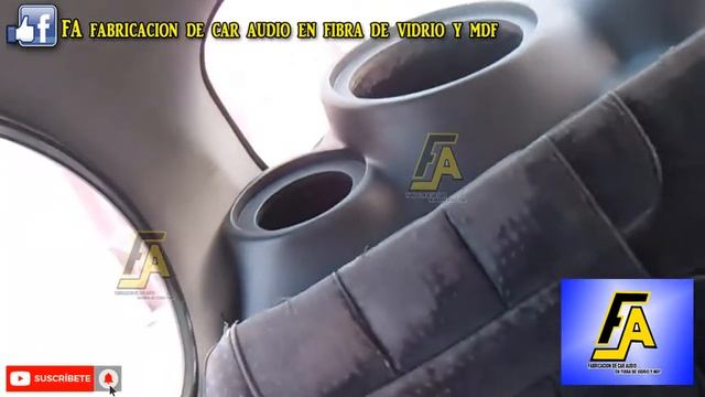 cajon para 2 subwoofer de 10" y un par de bocinas 6.5 para vocho fabricado en fibra de vidrio y mdf смотреть онлайн