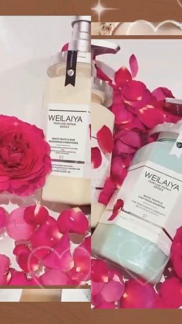 Set Quà Dầu Gội Xả Phục Hồi Nấm Truffle Weilaiya