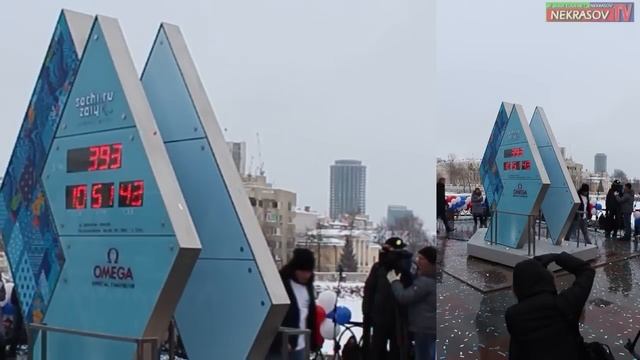екб NEKRASOV TV 7.02.2013 Екатеринбург плотинка часы sochi 2014 смотреть онлайн