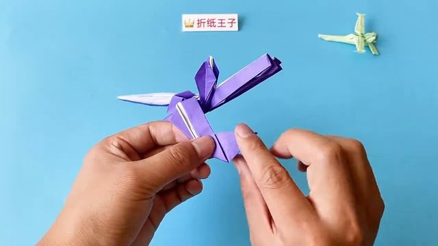 教你折纸F18大黄蜂战斗机（下），简单漂亮，折纸王子慢速详细视频教程 смотреть онлайн