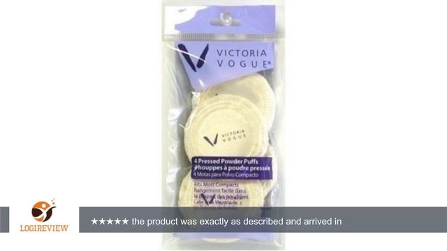 Victoria Vogue Round Puff Pressed Powder 4S (3 Pack) | Review/Test