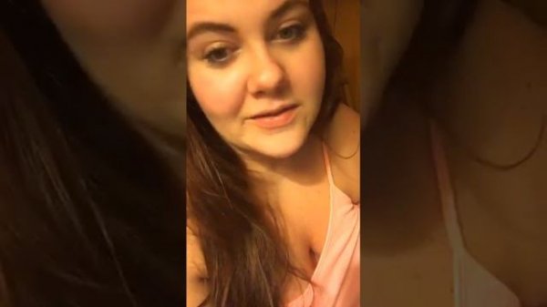 Beautiful husky teen girl with web cam