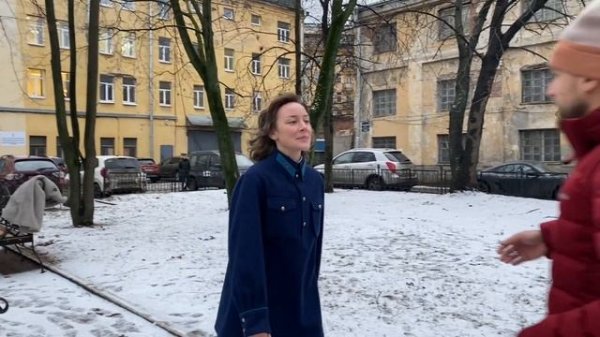 Тесты грима на морозе с актрисой Полиной Чернышовой.
