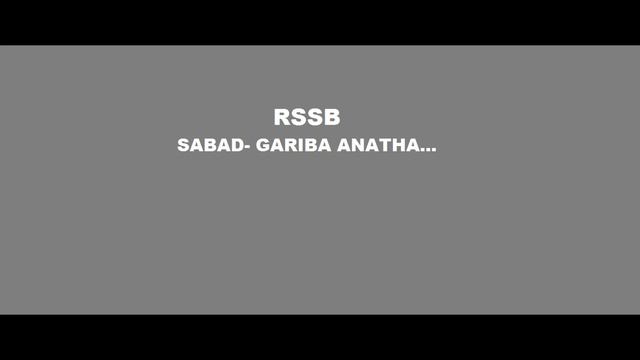 RSSB SABAD GARIBA ANATHA смотреть онлайн