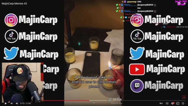 ImDontai Reacts To Majin Carp Memes 43 смотреть онлайн