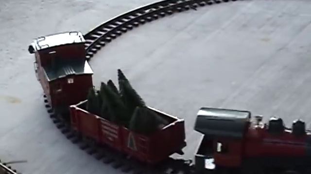 Garden Train G gauge - Brad Crum Dec 2011 смотреть онлайн