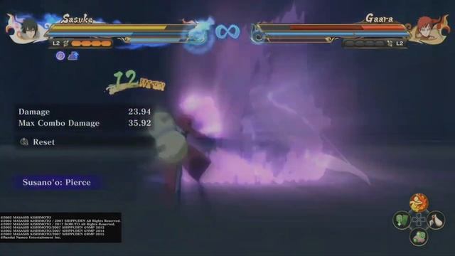 Sasuke (5 Kage Summit) Complete Susanoo True Awoken Combos (Solo) - Naruto Storm Connections смотреть онлайн