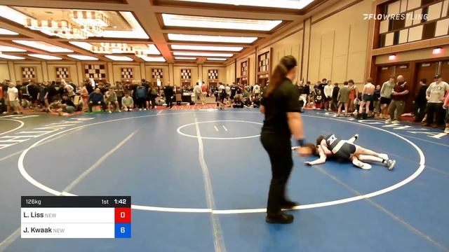 126 Kg Consi Of 16 #1 - Lawrence Liss, New Jersey Vs Jason Kwaak, New York 4635 смотреть онлайн