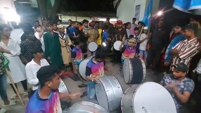 first salami ❤️ Hazrat chand sha wali dargah Powai Mumbai | BAAZIGAR NASHIK DHOL 🔥 | смотреть онлайн