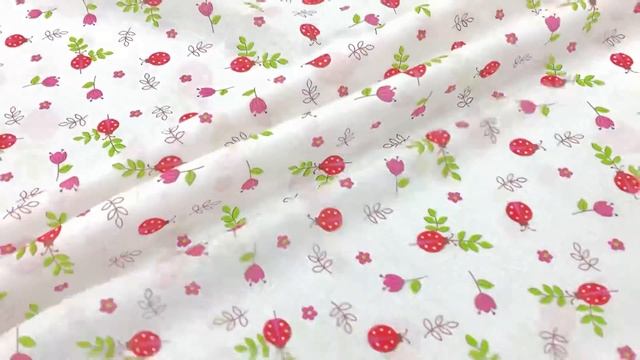 Ситец "Божьи коровки", ГОСТ, ш.0.8м, хлопок-100%, 86гр/м.кв АРТ 0688 смотреть онлайн
