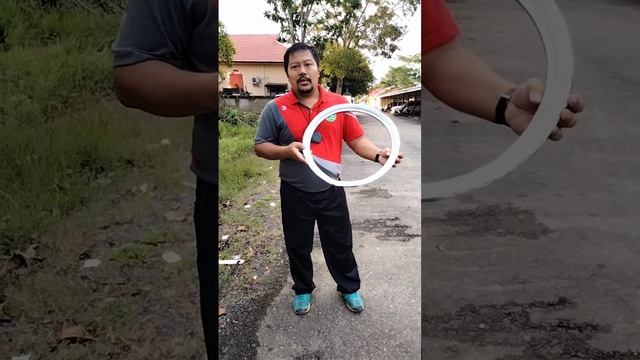 speed ring, bahan limbah ban sepeda motor, di potong dengan kater. смотреть онлайн