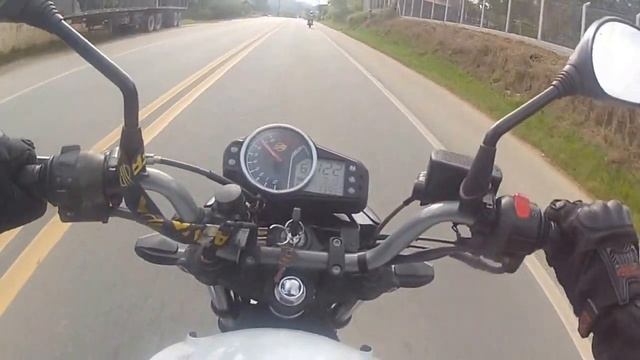 Rolé com os amigos de Next , Fazer 250 ,Ninja250 , duke 200 e Z750 , sentido Salesopolis смотреть онлайн