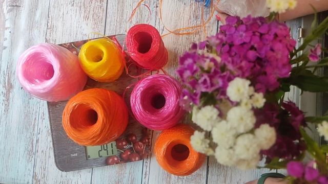 Небольшой обзор пряжи для мочалок и слонимской смотреть онлайн