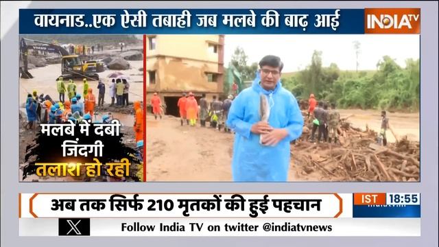 2024 Wayanad Landslides: वायनाड..डराने वाला मंजर..सारी बस्ती खंडहर | Kerala | Flood News смотреть онлайн