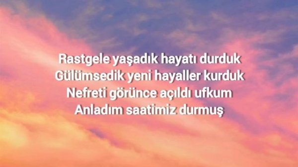 Burak Bulut/ Kurtuluş Kuş/ Mustafa Ceceli/ İrem Derici- Rastgele (Lyrics/ Sözleri)