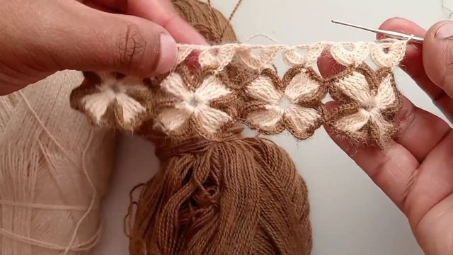 Sencillo!!! hermoso patrón a crochet 🌺🦙😊 смотреть онлайн