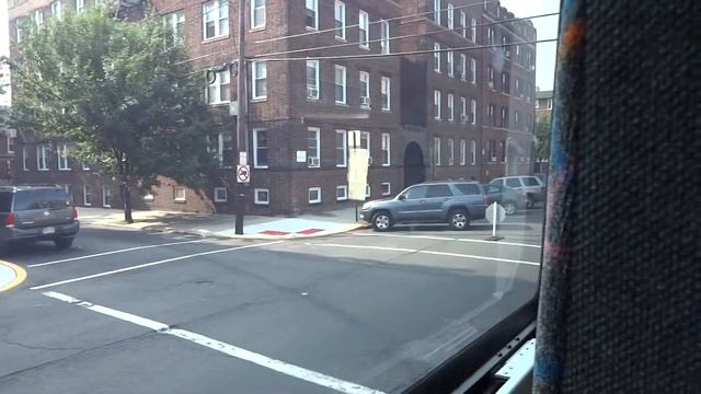 NJT MCI D4500 #8243 on the 128 to New York (Inside) in HD смотреть онлайн