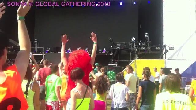 DJ SONYA @ GLOBAL GATHERING 2013 @ Main STARGE смотреть онлайн