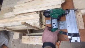 Сборка рамок пневмостеплером, настройка степлера для работы