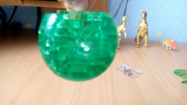 Розпакавка 3D пазла "яблуко" смотреть онлайн