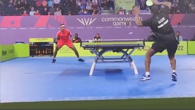 Aruna Quadri rally against India in the Commonwealth Games semifinal смотреть онлайн