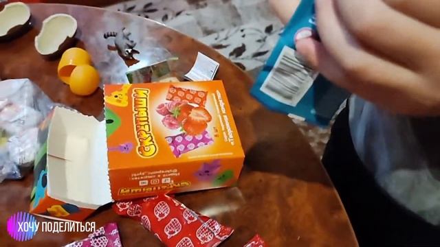 Скрепыши 3 и творожные конфеты. Угадай какой скрепыш внутри? смотреть онлайн