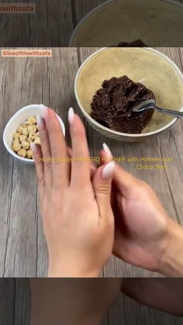 FERRERO ROCHER make at Home with Homemade ChocoShell(Hazelnut Truffles)#ytshorts #shorts #chocolate смотреть онлайн