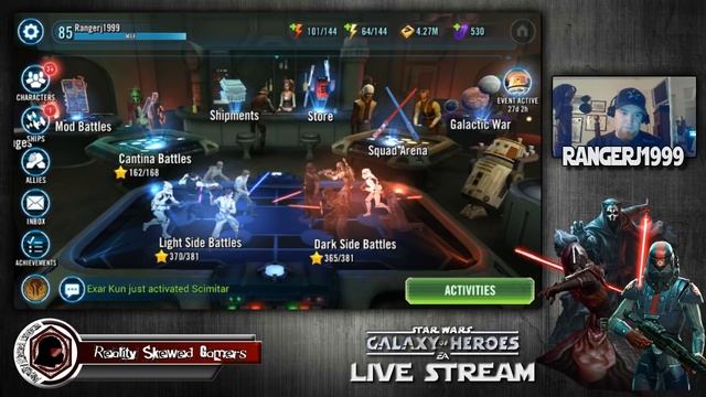 RSG Saturday Night - SWGOH SW Rebels: How'd We Do? | Star Wars: Galaxy of Heroes смотреть онлайн
