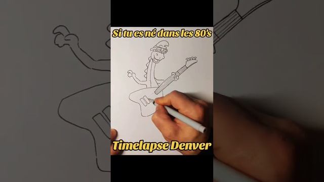Timelapse Denver le dernier dinosaure #timelapse #drawing #art #artist #commentdessiner #howtodraw смотреть онлайн