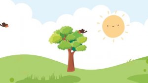 Мультфильм. Рыбки в воде, птички в гнезде. Песенка для детей