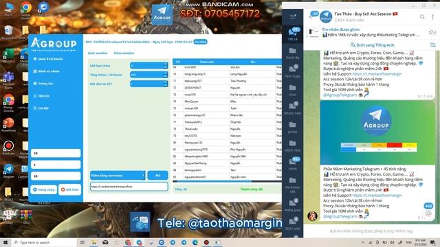 Tool Telegram | Miễn Phí Dùng Thử +45 Tính Năng Ưu Việt | AGROUP ✔️ смотреть онлайн