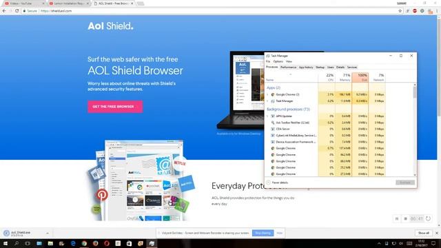 AOL Shield Installation Request смотреть онлайн
