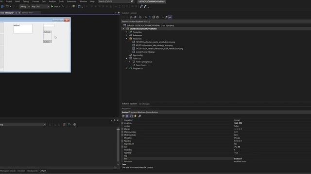 HOT TO CREATE WIN FORM VISUAL C # .NET MENU LISTBOX ADD REMOVE смотреть онлайн