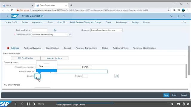 SAP S/4 HANA Create Business Partner смотреть онлайн