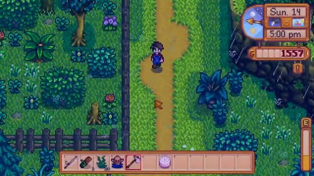 How to Enter Secret Woods - Stardew Valley смотреть онлайн