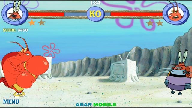 Reef Rumble Mr Krabs and Spongebob vs Larry and Squidward Epic Battle 2022 смотреть онлайн