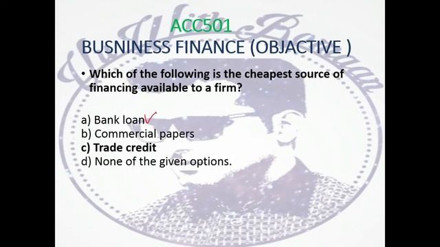 ACC-501-Business finance -final term quiz //for all exam//online accounting and business course смотреть онлайн