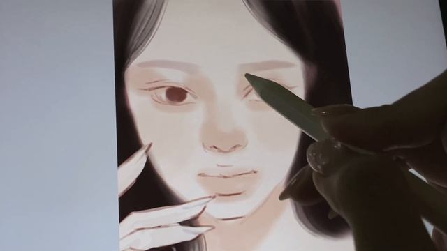 이비스 브러쉬 추천 / 반실사 채색 과정 [ibisPaintX]