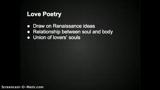 Metaphysical Poetry смотреть онлайн