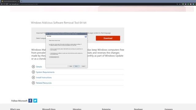 How To Access & Use Windows Malware Removal Tool смотреть онлайн
