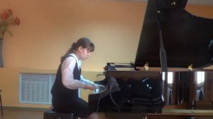 И С  Бах. Аллеманда из французской сюиты до минор