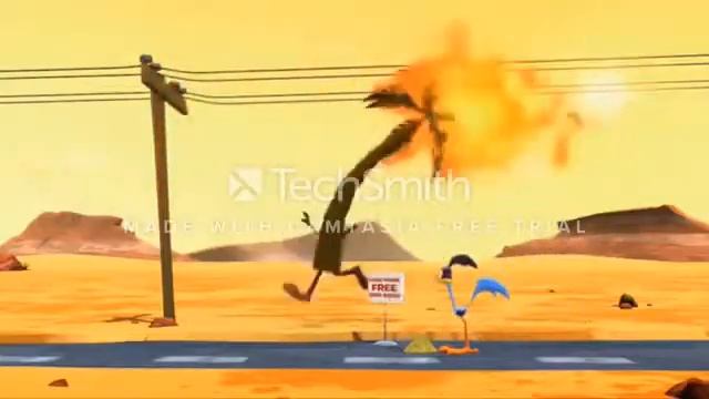 Wile E. Coyote - I Get Knocked Down (The Looney Tunes Show version) смотреть онлайн