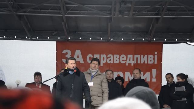 М. Волинець: Це – також майдан, на який сьогодні прийшли аграрії, медики, вчителі, шахтарі смотреть онлайн