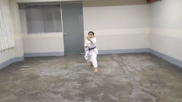 1° Kata - Heian Nidan - Ignacio Santillán M. смотреть онлайн