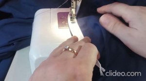 Шьём пододеяльник на молнии, пряча ее в загиб. Края обрабатываем на оверлоке.