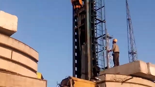 Вдавливание свай смотреть онлайн