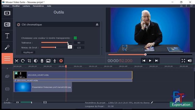 Movavi Video Green Screen Chromakey