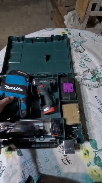 Лучший кейс для шуруповерта на все времена!!! METABO BS 12V - легенда! смотреть онлайн